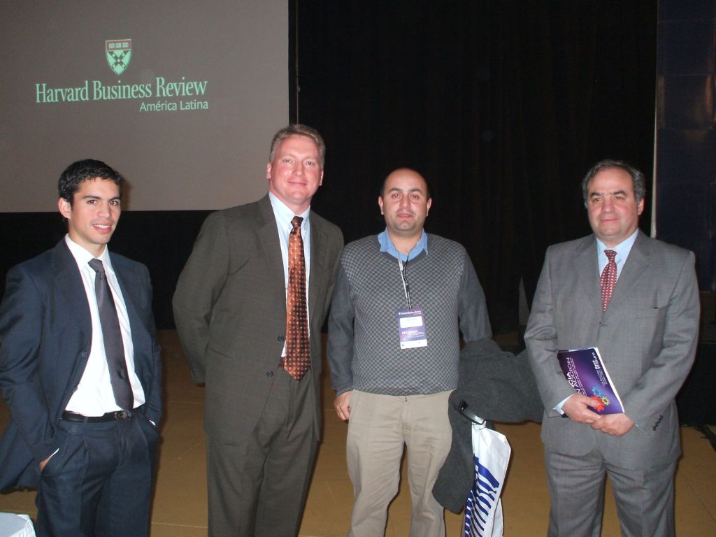 Darril speaking at Harvard Business Review event